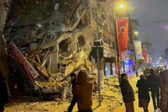 Earthquakes in Malatya, Turkey, on Feb. 6, 2023