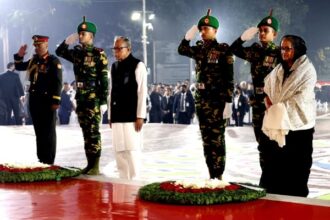 Bangladesh President, PM pay tributes to martyrs on international mother language day