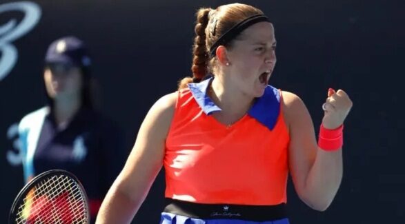 Ostapenko edges Collins; Sania Mirza ousts in Abu Dhabi opener