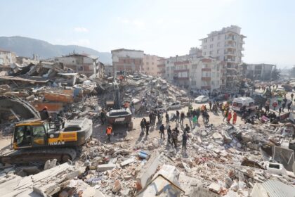Destroyed buildings