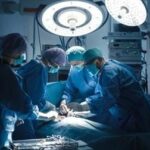 Doctors doing surgery