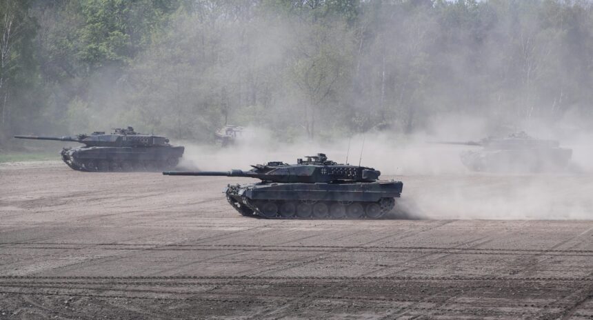 Leopard 2 tanks