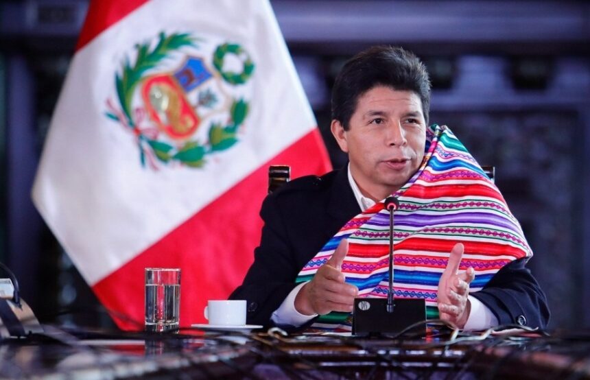 Peruvian President Pedro Castillo