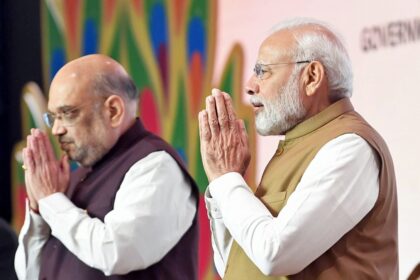 Prime Minister Narendra Modi and Union Home Minister Amit Shah