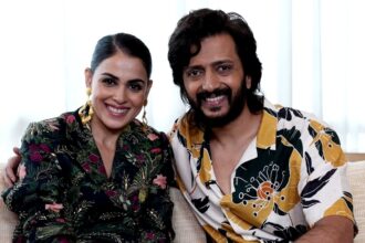 Riteish Deshmukh and his wife Genelia