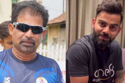 Chetan Sharma and Virat Kohli
