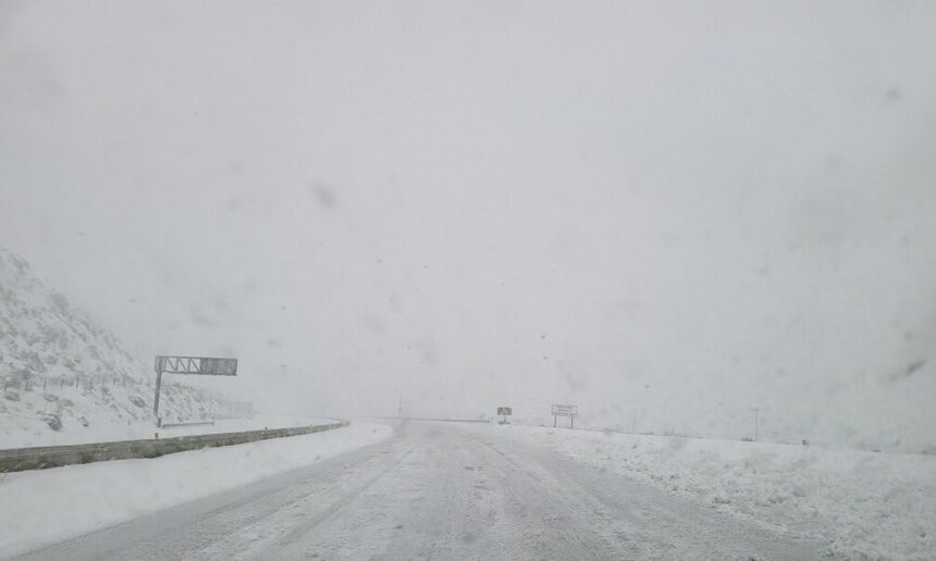 Winter storm lashes California