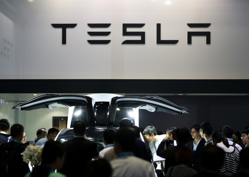 Tesla Model X car