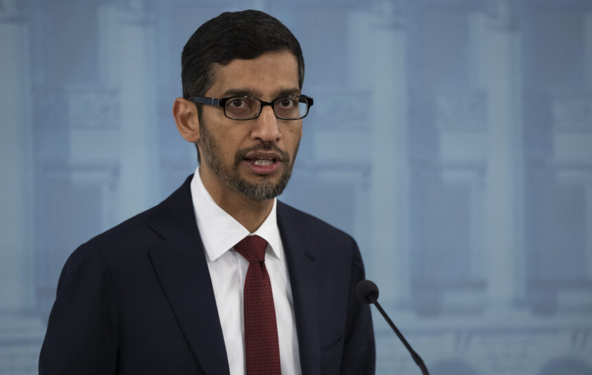 Alphabet and Google CEO Sundar Pichai