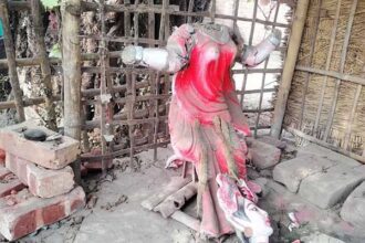 temples vandalised
