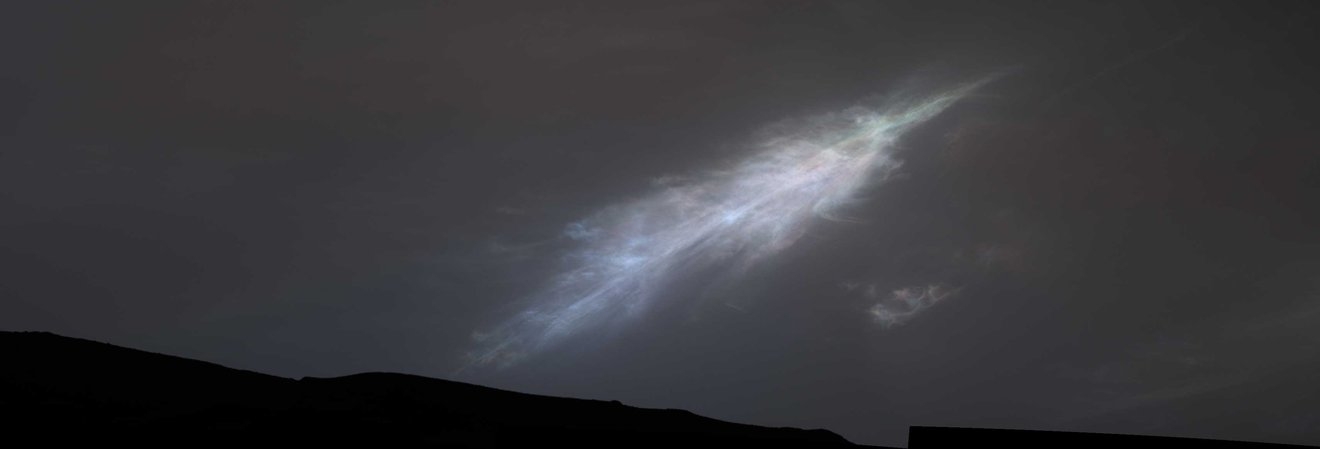 NASA's Curiosity spots first 'Sun rays' on Mars
