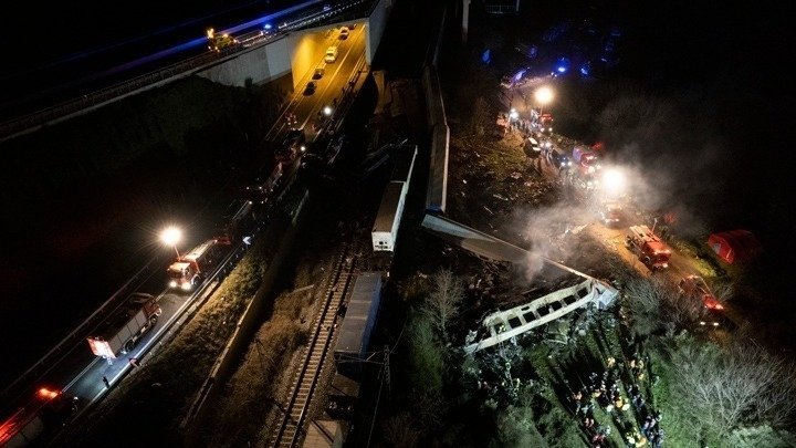 Greece train collision