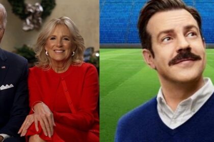 Ted Lasso - Joe Biden and First Lady Jill Biden