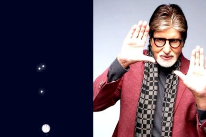 Big B shares video of 5 planets aligned in straight line