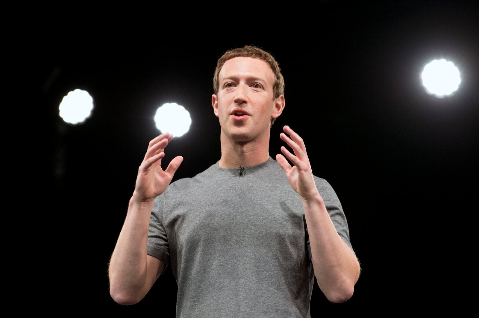 Founder and CEO of Facebook Mark Zuckerberg