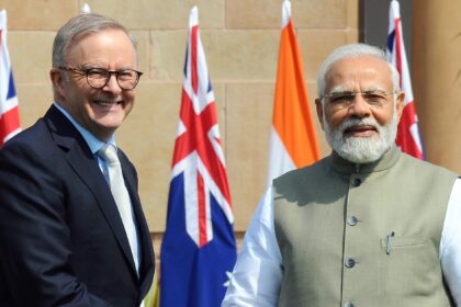 Prime Minister Narendra Modi with Prime Minister of Australia Anthony Albanese