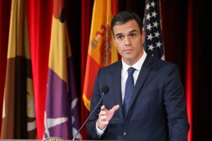 Spanish prime minister Pedro Sanchez