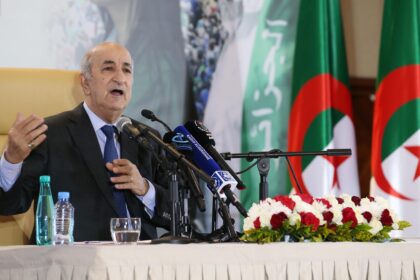 The newly elected President of Algeria Abdelmadjid Tebboune
