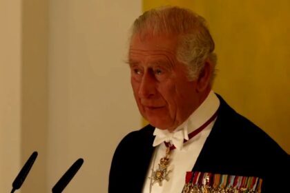 UK's King Charles III in Berlin