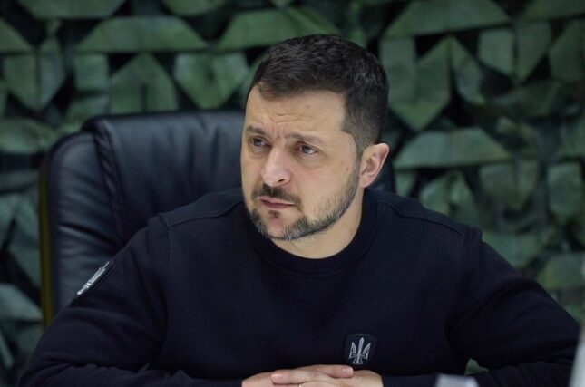 Ukrainian President Volodymyr Zelensky
