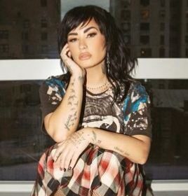 Singer-actor Demi Lovato