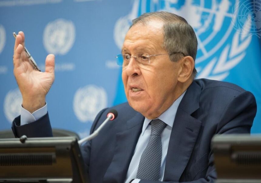 Russia's Foreign Minister Sergey Lavrov