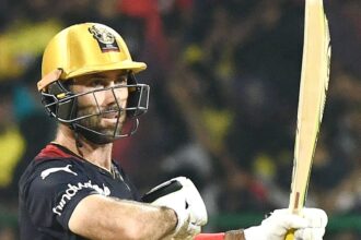 RCB batsman Glenn Maxwell