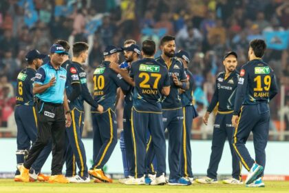 Gujarat Titans' all-round show thumps Mumbai Indians by 55 runs