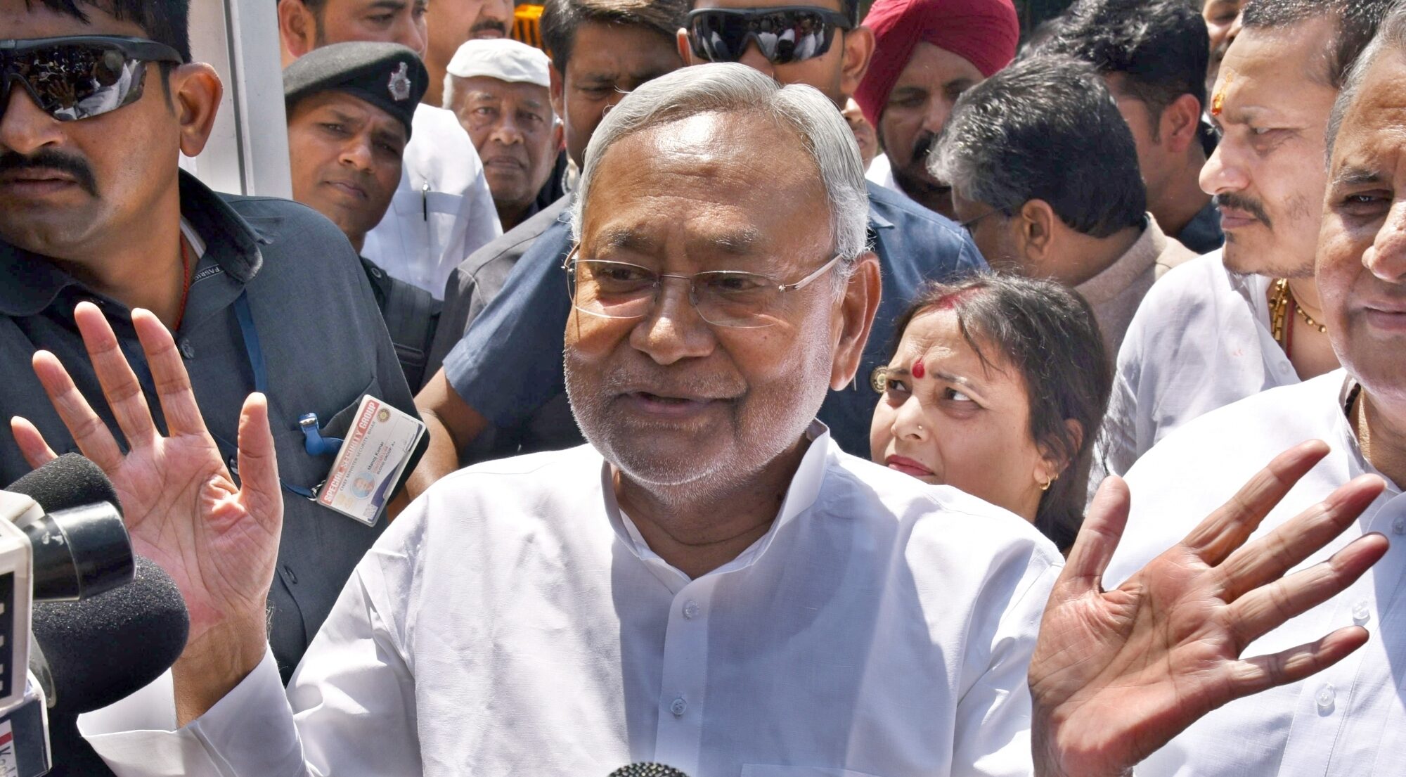 Bihar Chief Minister Nitish Kumar