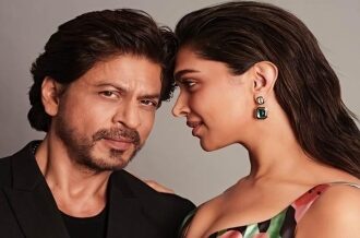 Deepika Padukone and Shah Rukh Khan