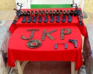 District Police Ramban jointly with SOG Jammu busted a terror module