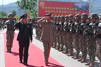 Pakistan's Chief of Army Staff (COAS) General Syed Asim Munir in Beijing