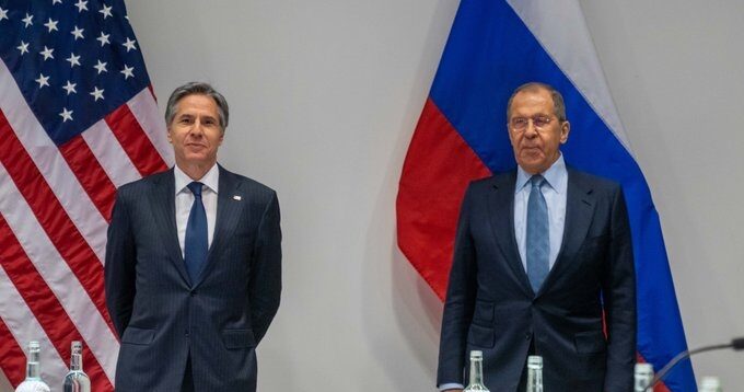 US Secretary of State Antony Blinken meets Russian Foreign Minister Sergey Lavrov
