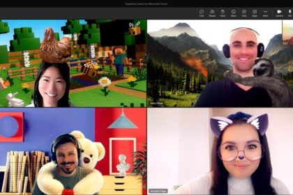 Microsoft brings Snapchat Lenses to Teams