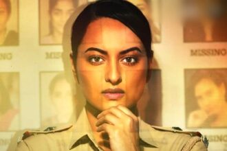 Sonakshi Sinha plays a fierce cop investigating serial murder in 'Dahaad'