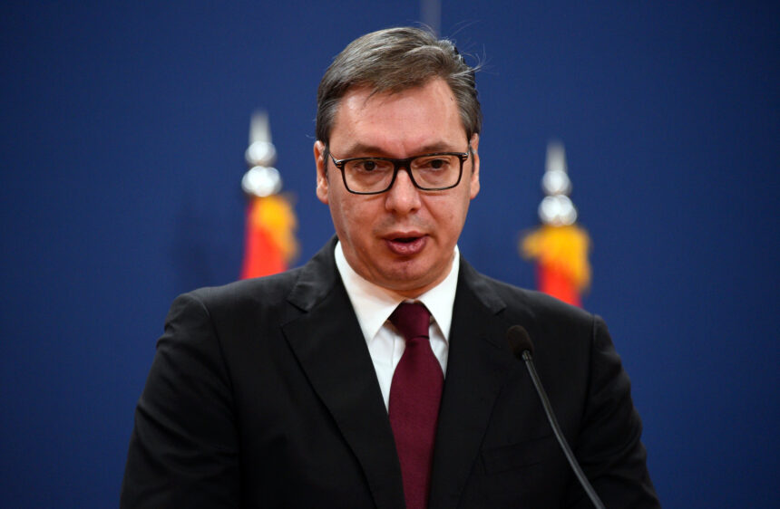 Serbian President Aleksandar Vucic
