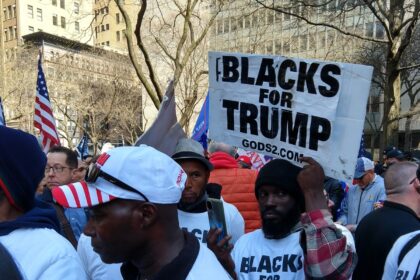 Pro Trump protesters