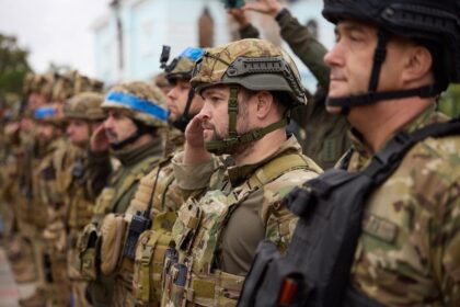 Ukrainian soldiers