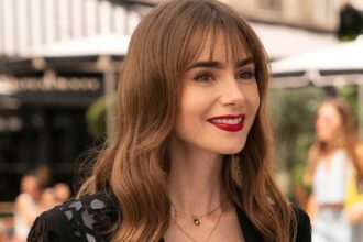 British-American actress Lily Collins