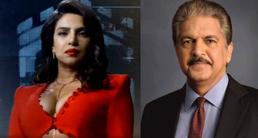 Anand Mahindra praises 'fauji brat' Priyanka Chopra