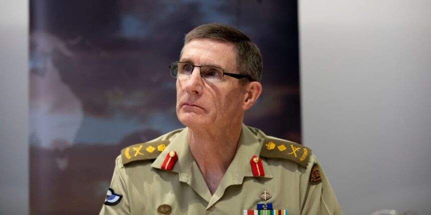 Australian Defence Force chief Angus Campbell