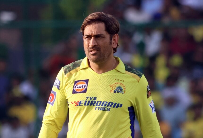 CSK's captain MS Dhoni