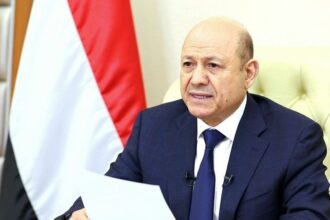 Chairman of Yemen's Presidential Leadership Council (PLC) Rashad al-Alimi