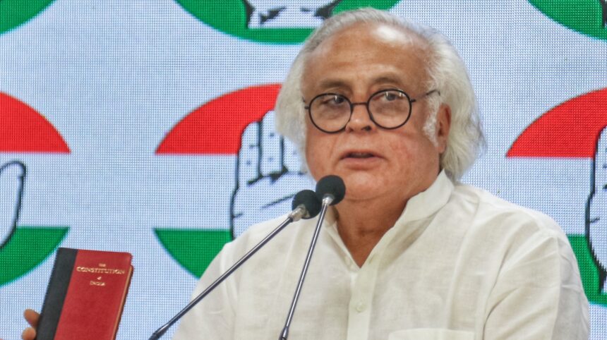Congress Party leader Jairam Ramesh