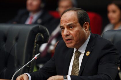 Egyptian President Abdel-Fattah al-Sisi