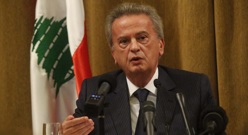 Lebanon's Central Bank Governor Riad Salameh