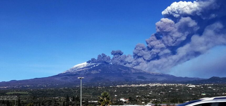 Mount Etna volcano