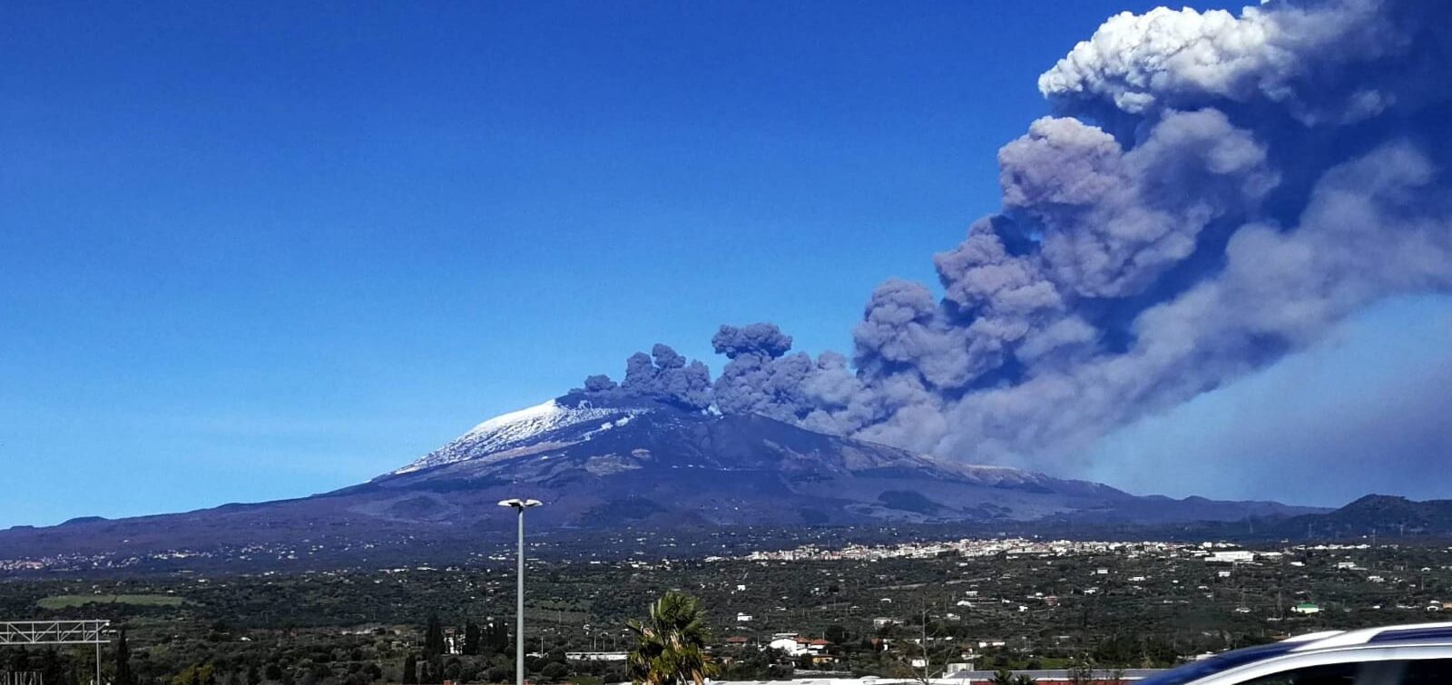 Mount Etna volcano