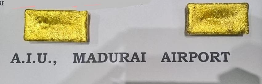 One held at Madurai Airport with gold worth Rs 96.18 lakh