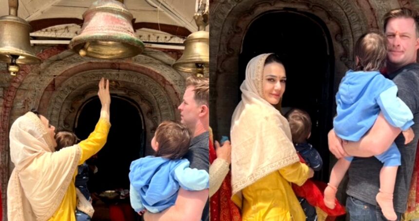 Preity Zinta, hubby Gene take their twins Jai